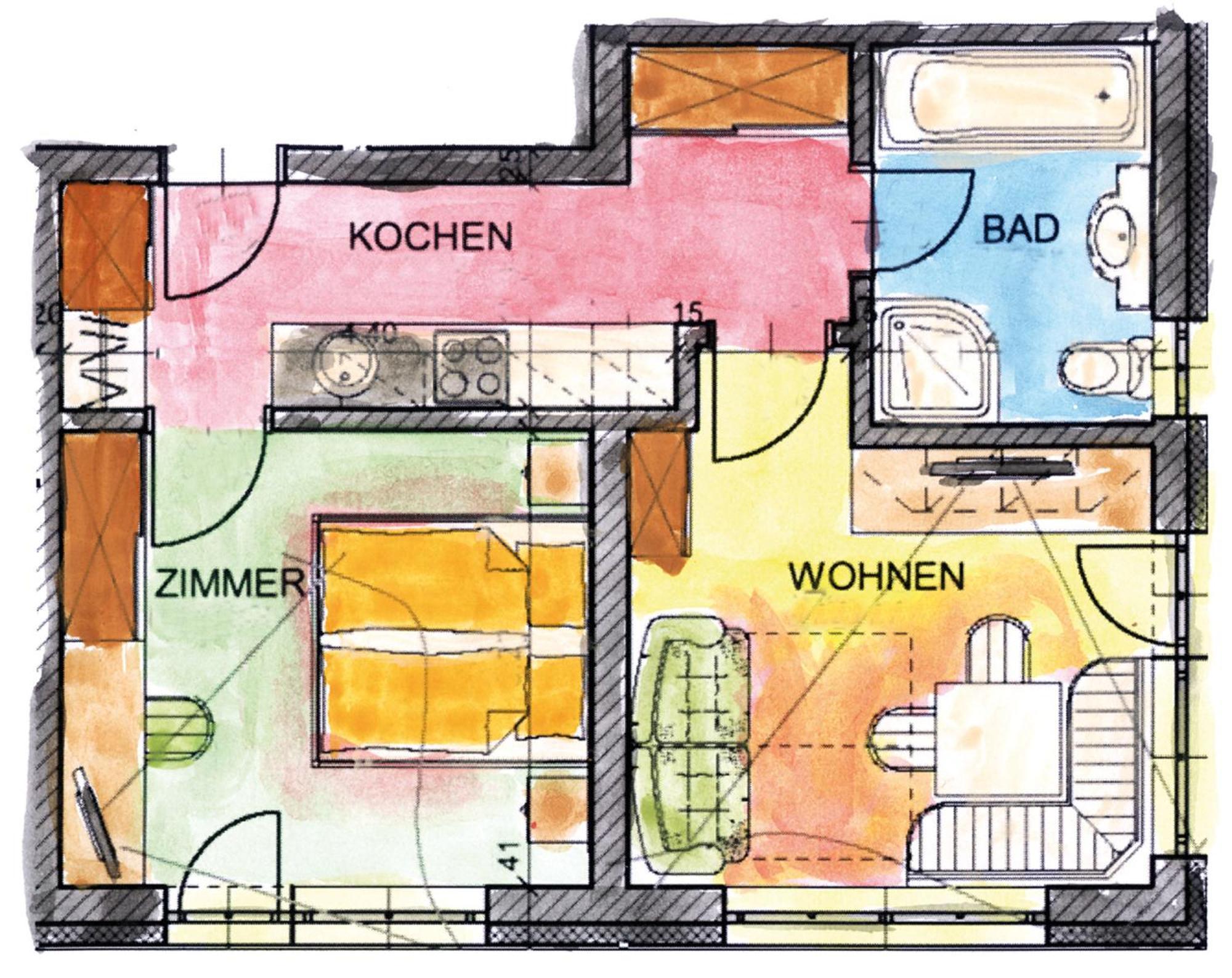 Appartement Haus Pia à Sölden Chambre photo